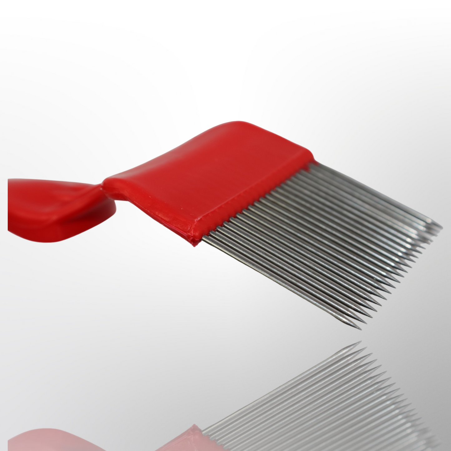 Uncapping Fork Stainless Steel Needles Color Red