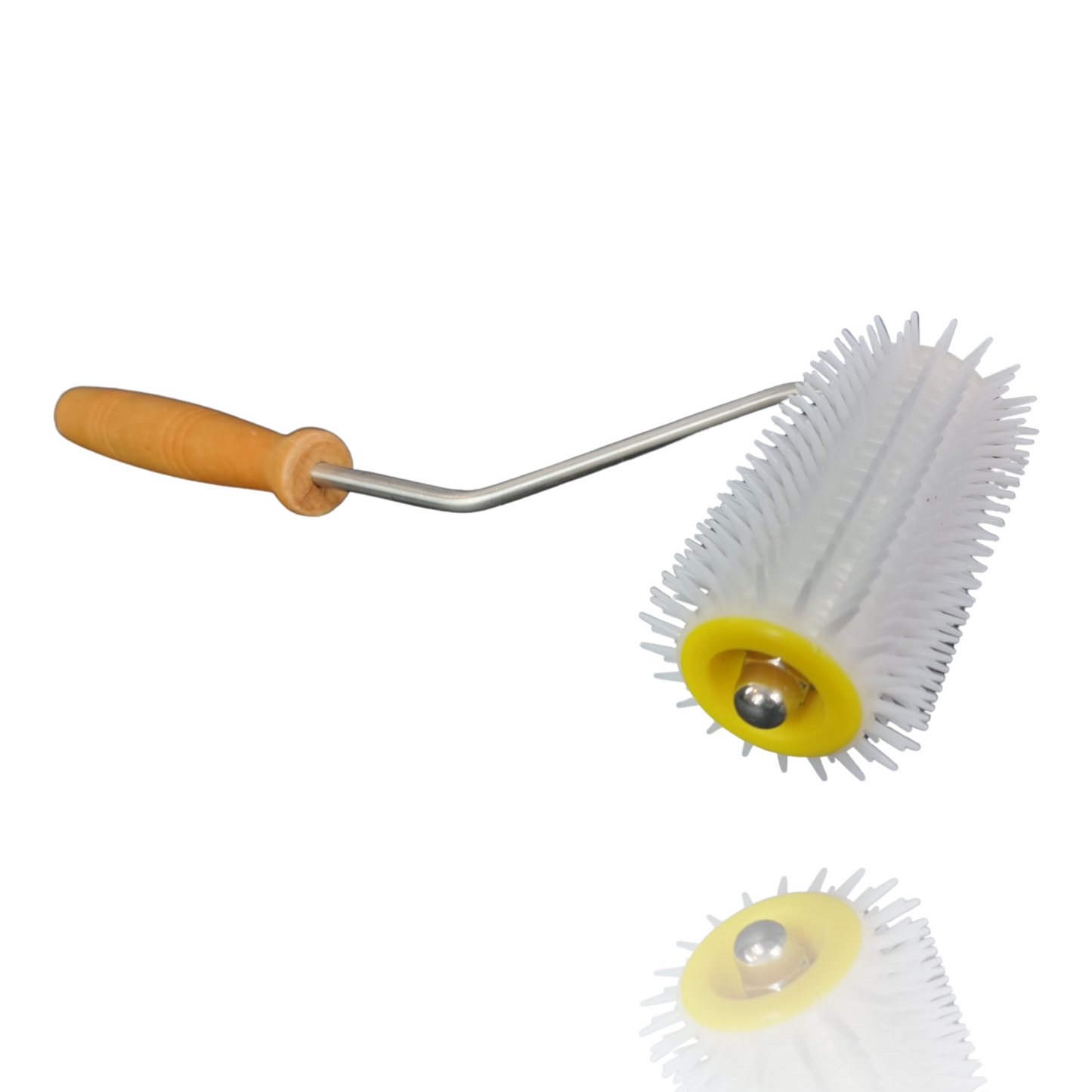 Rotating Uncapping with Wooden Handle and Plastic Needles