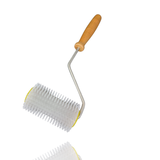 Rotating Uncapping with Wooden Handle and Plastic Needles